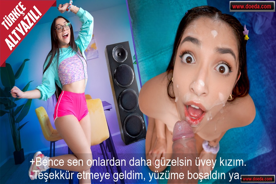 Seyirci Karşısında Dans Edermiş Gibi Yapan Hayalperest Üvey Kızı Sikti